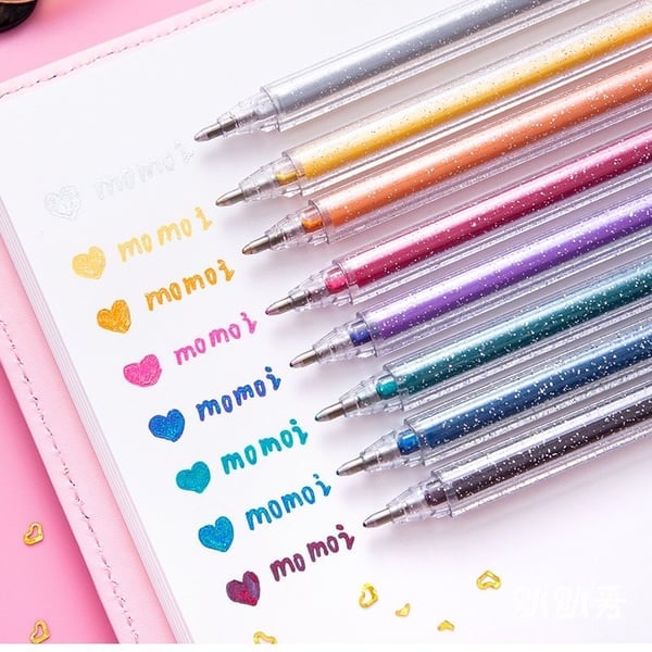 🆕 2026 New Launch | Glitter Gel Pen Set | Smooth Writing for Journals & Crafts ✨【50% OFF】