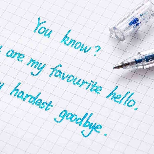 🆕 2026 New Launch | Glitter Gel Pen Set | Smooth Writing for Journals & Crafts ✨【50% OFF】