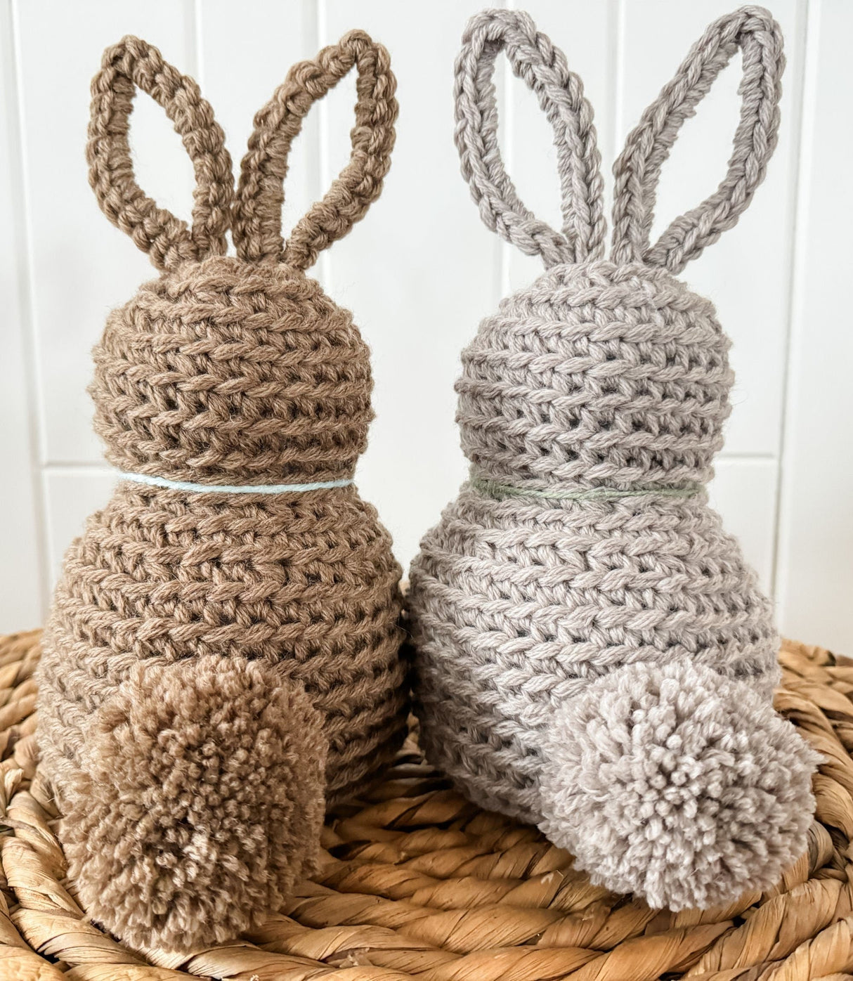 Digital PDF Rustic Farmhouse Bunny Pattern | Easter Decor