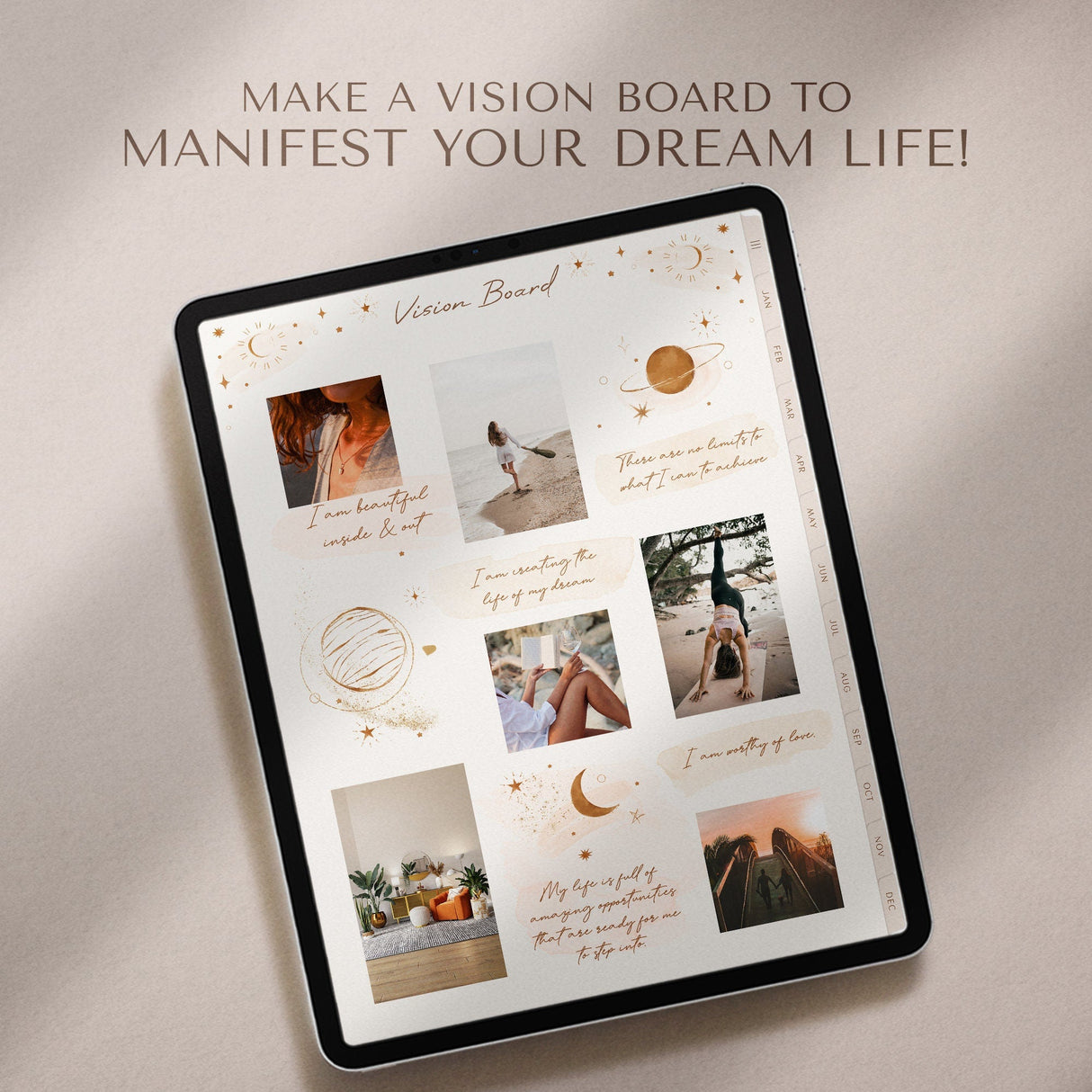 Manifestation Journal Law of Attraction | 456 Page GoodNotes PDF