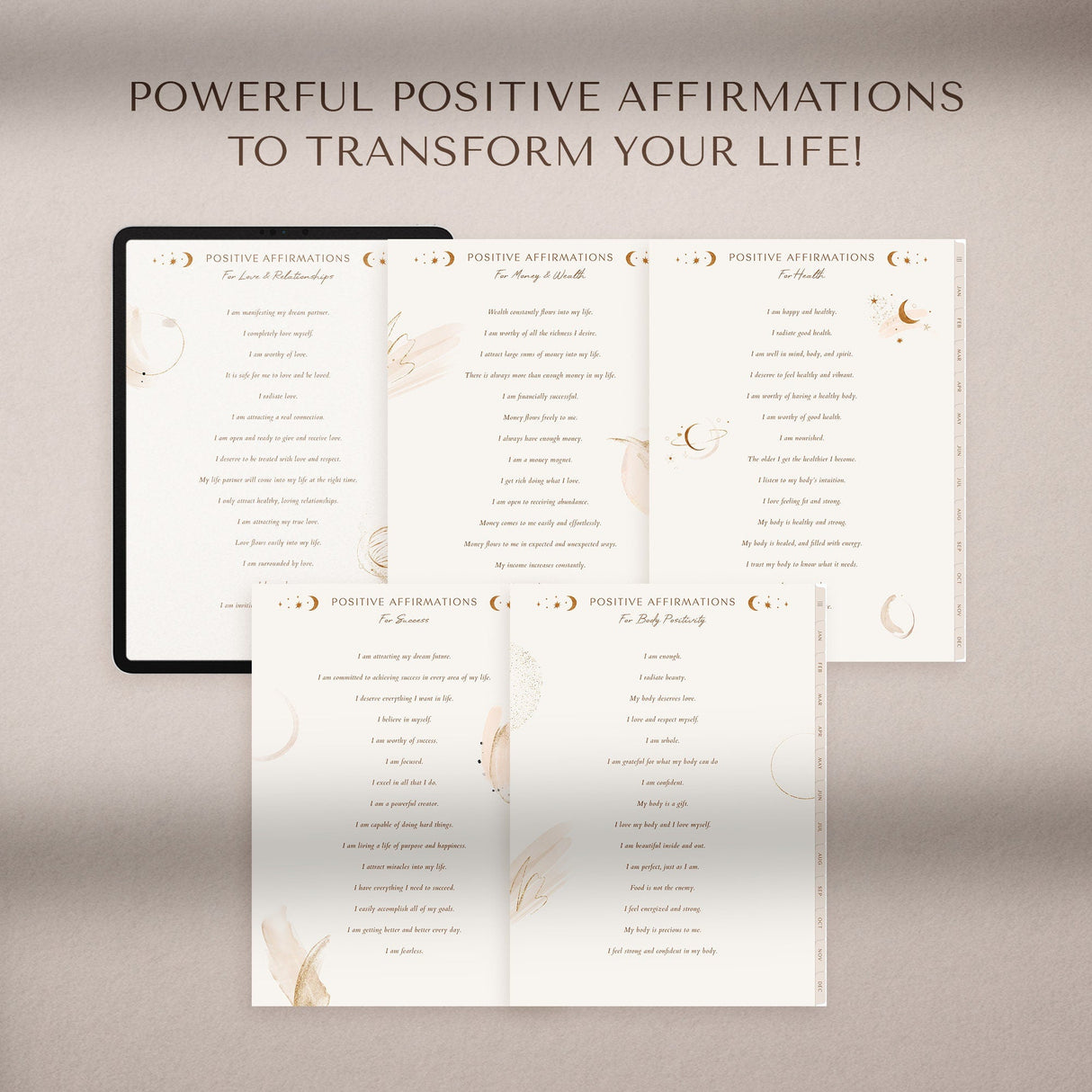Manifestation Journal Law of Attraction | 456 Page GoodNotes PDF