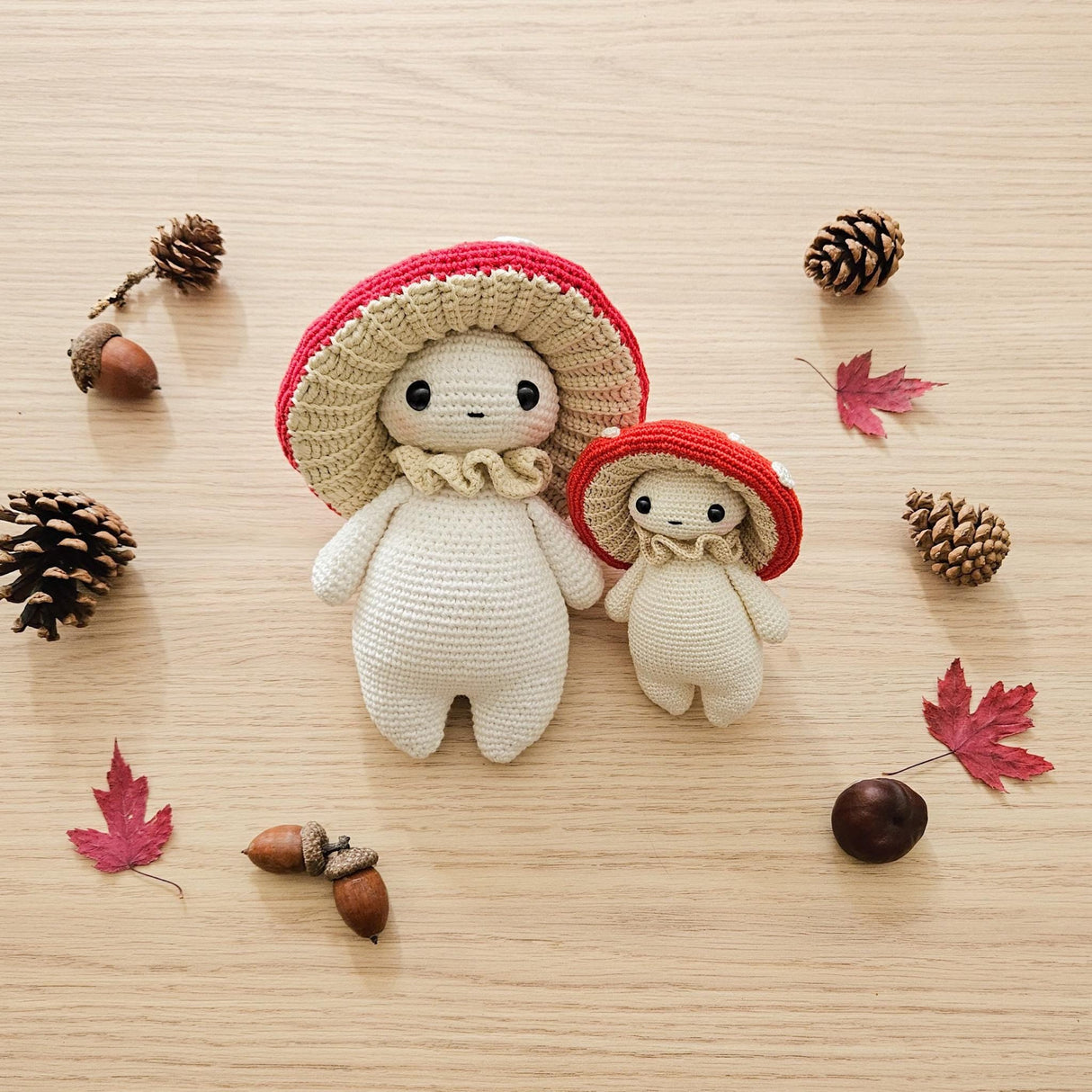 Digital PDF Mushroom Guy Crochet Pattern | Amigurumi Spirit