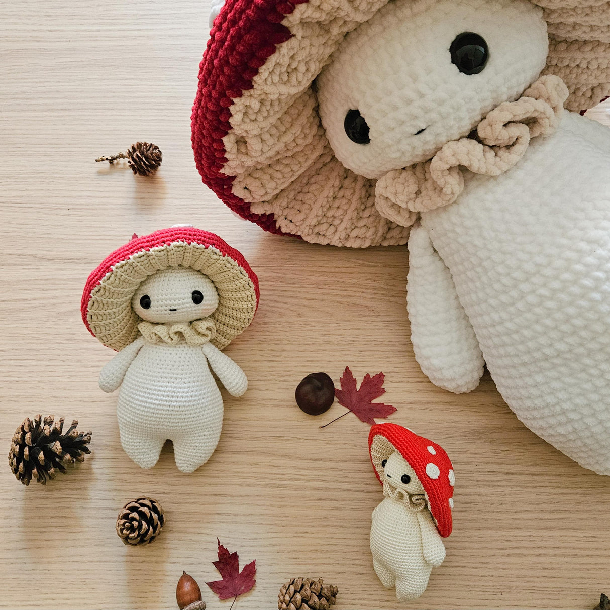 Digital PDF Mushroom Guy Crochet Pattern | Amigurumi Spirit