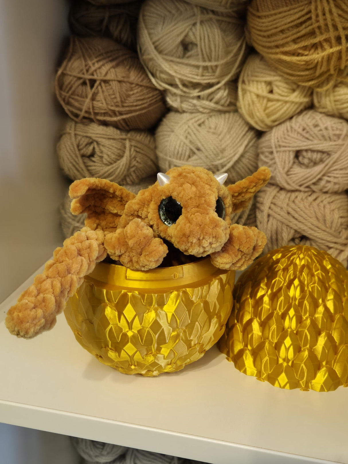 Diddy Dex Dragon Crochet Pattern PDF | Pocket Sized Snuggler