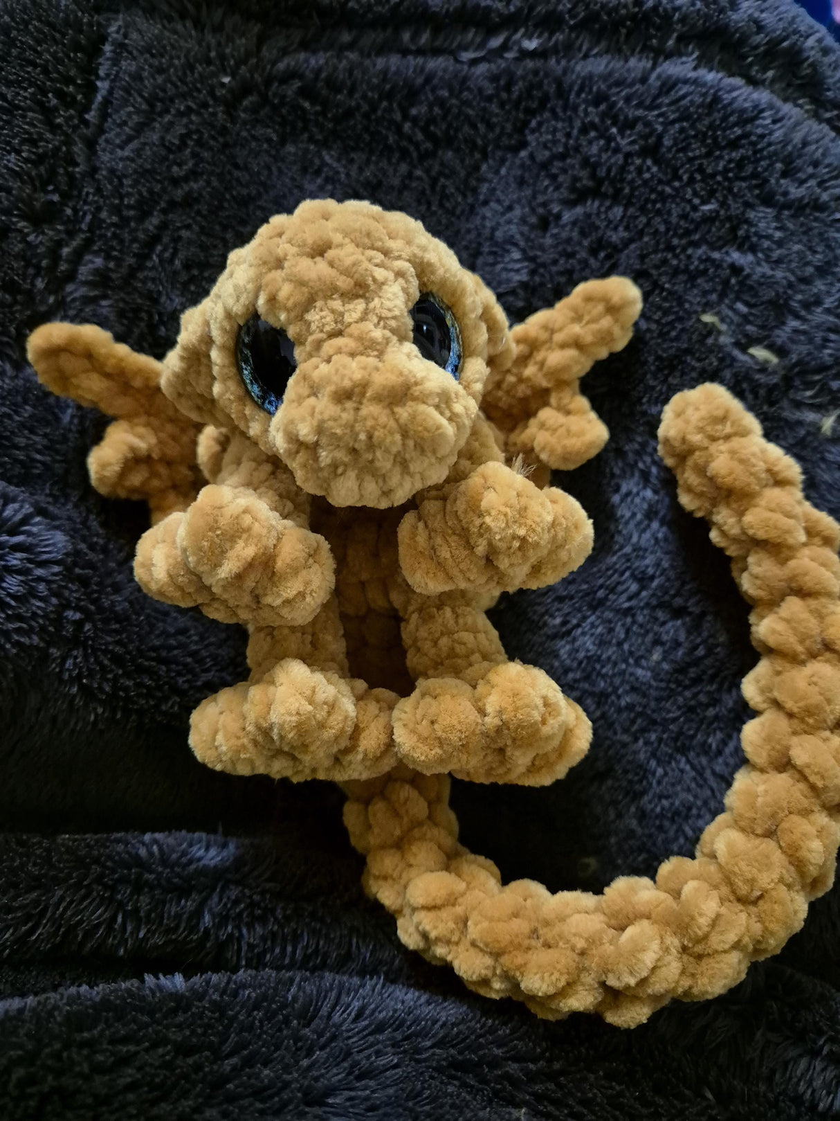 Diddy Dex Dragon Crochet Pattern PDF | Pocket Sized Snuggler