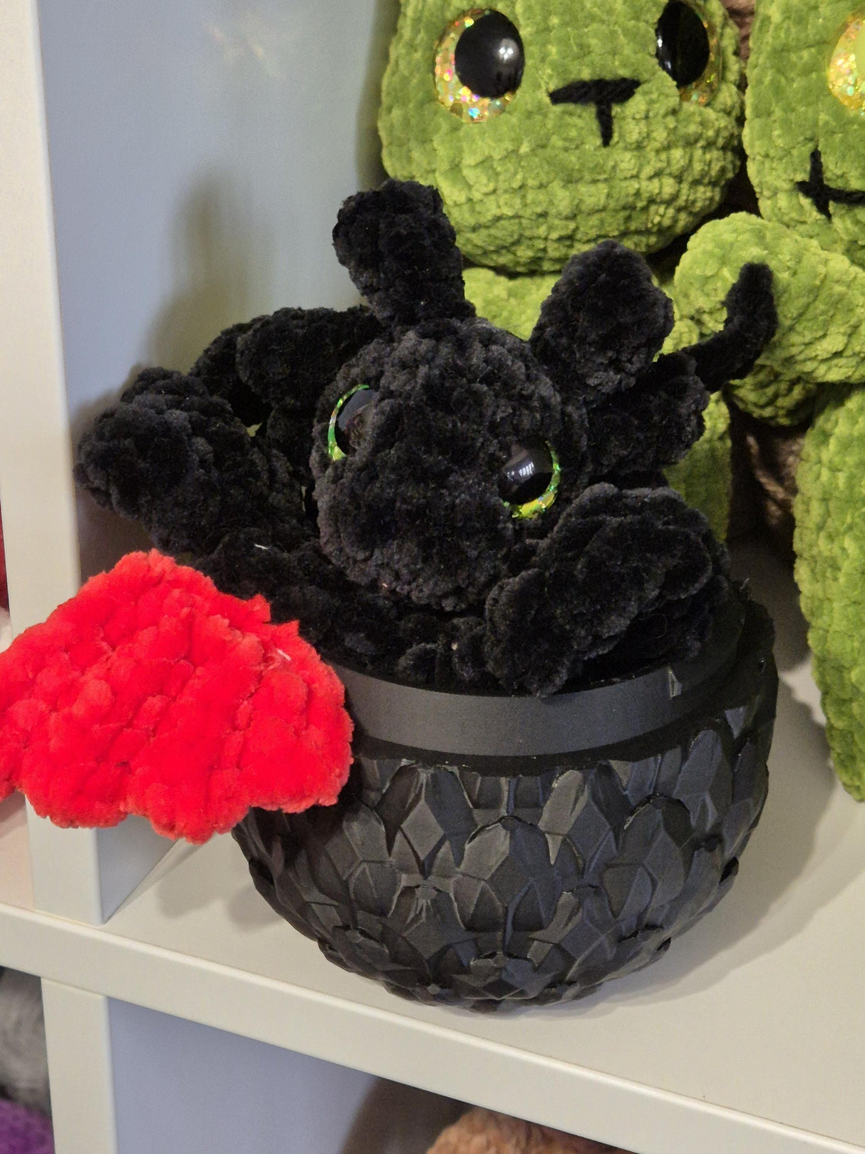 Diddy Dex Dragon Crochet Pattern PDF | Pocket Sized Snuggler