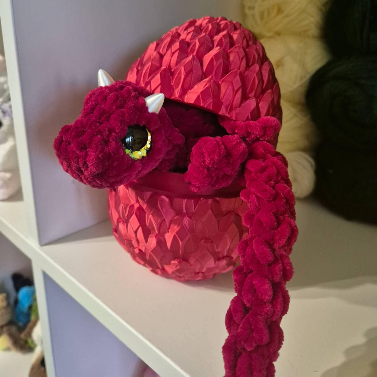 Diddy Dex Dragon Crochet Pattern PDF | Pocket Sized Snuggler