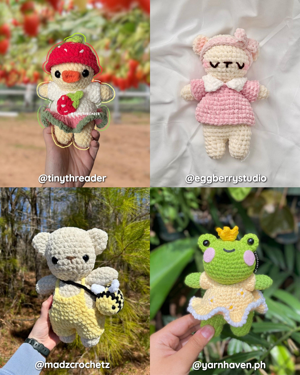 Digital PDF 15-in-1 Baby Plushies & Clothing Crochet Bundle