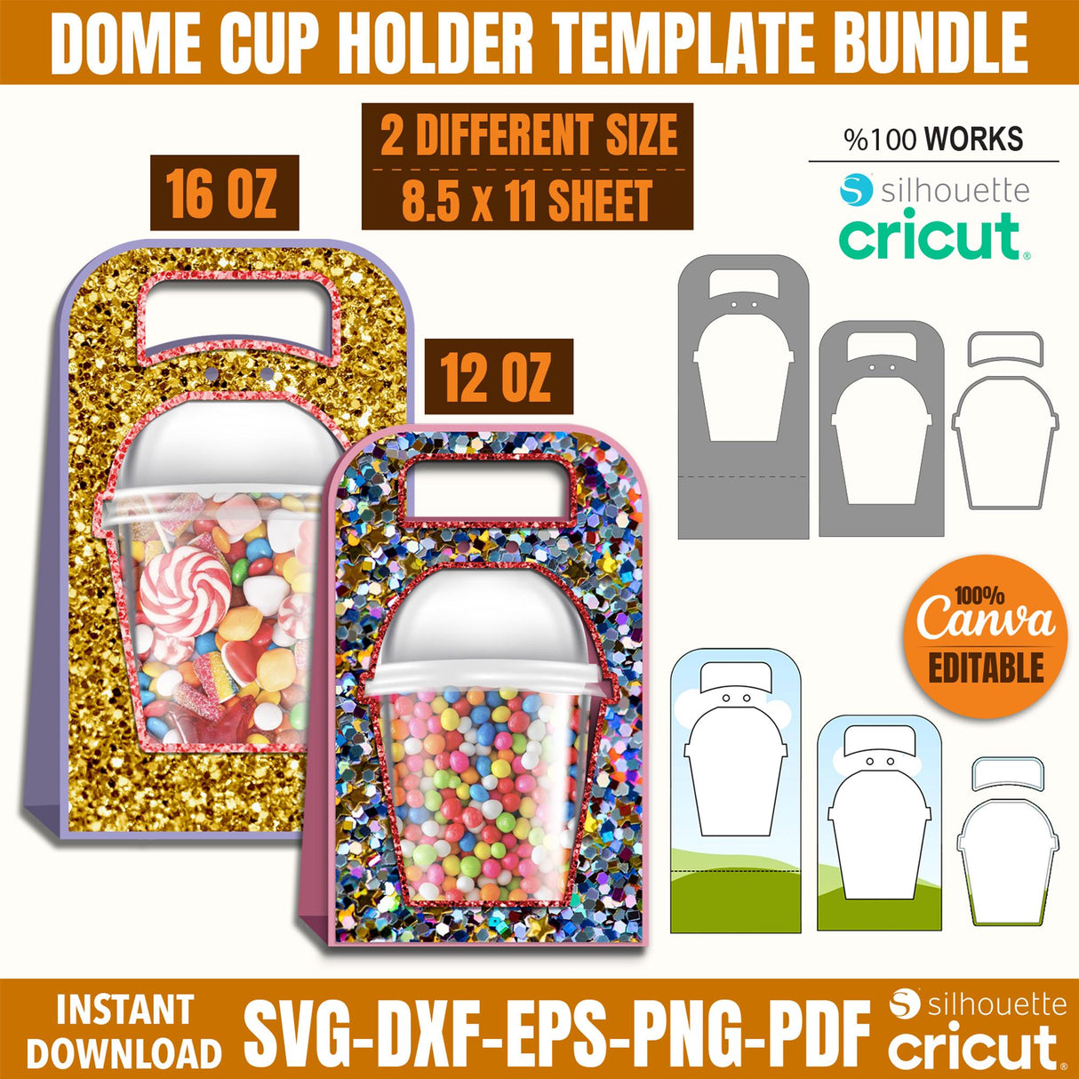 Box Templates SVG | 220 Gift & Favor Cut Files | Cricut & Silhouette