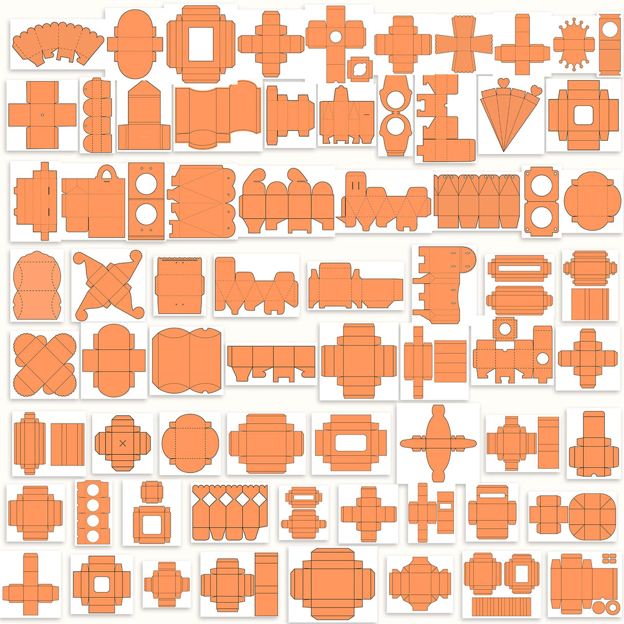 Box Templates SVG | 220 Gift & Favor Cut Files | Cricut & Silhouette