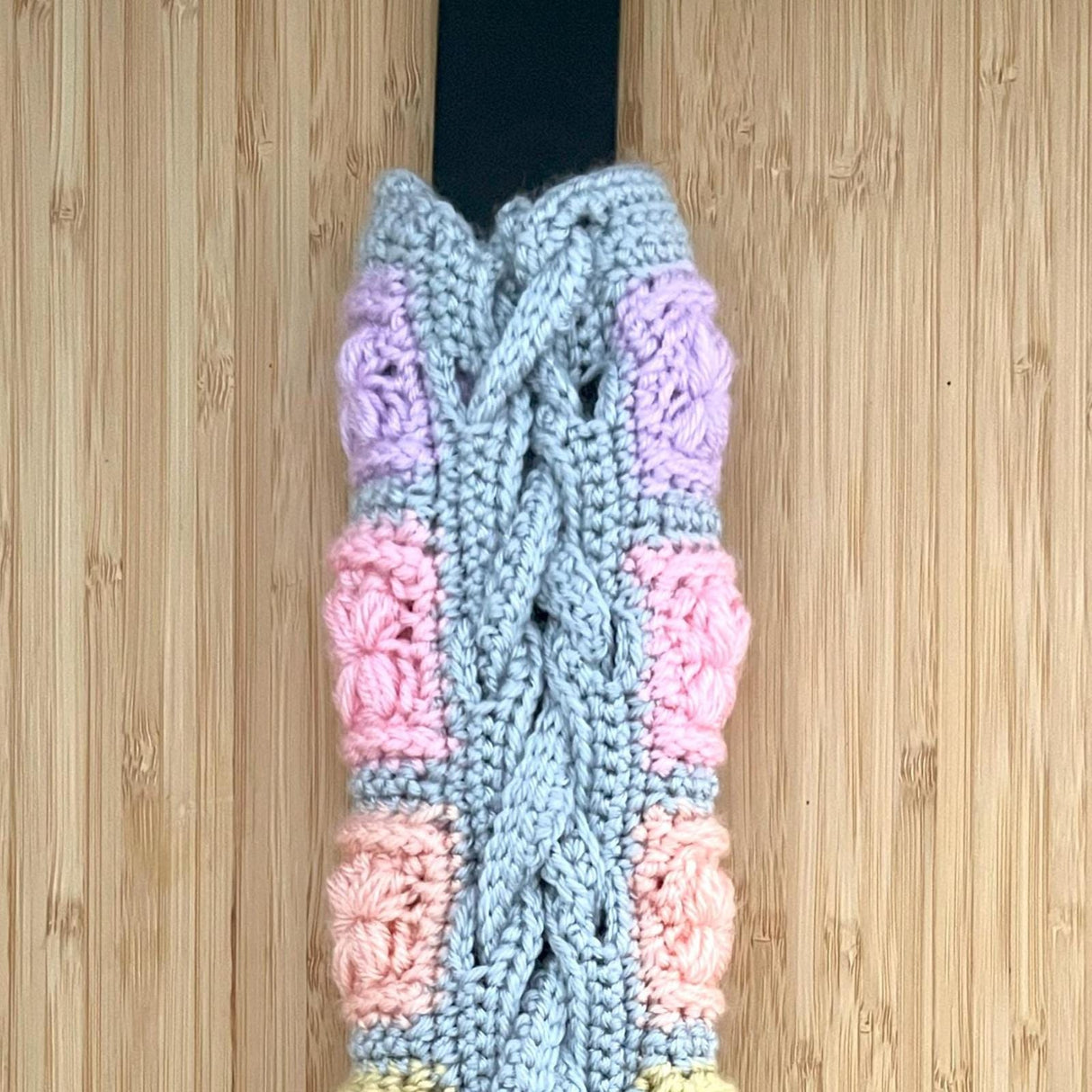 Blossom Breeze Strap Cozy | Crochet Seatbelt Cover Pattern