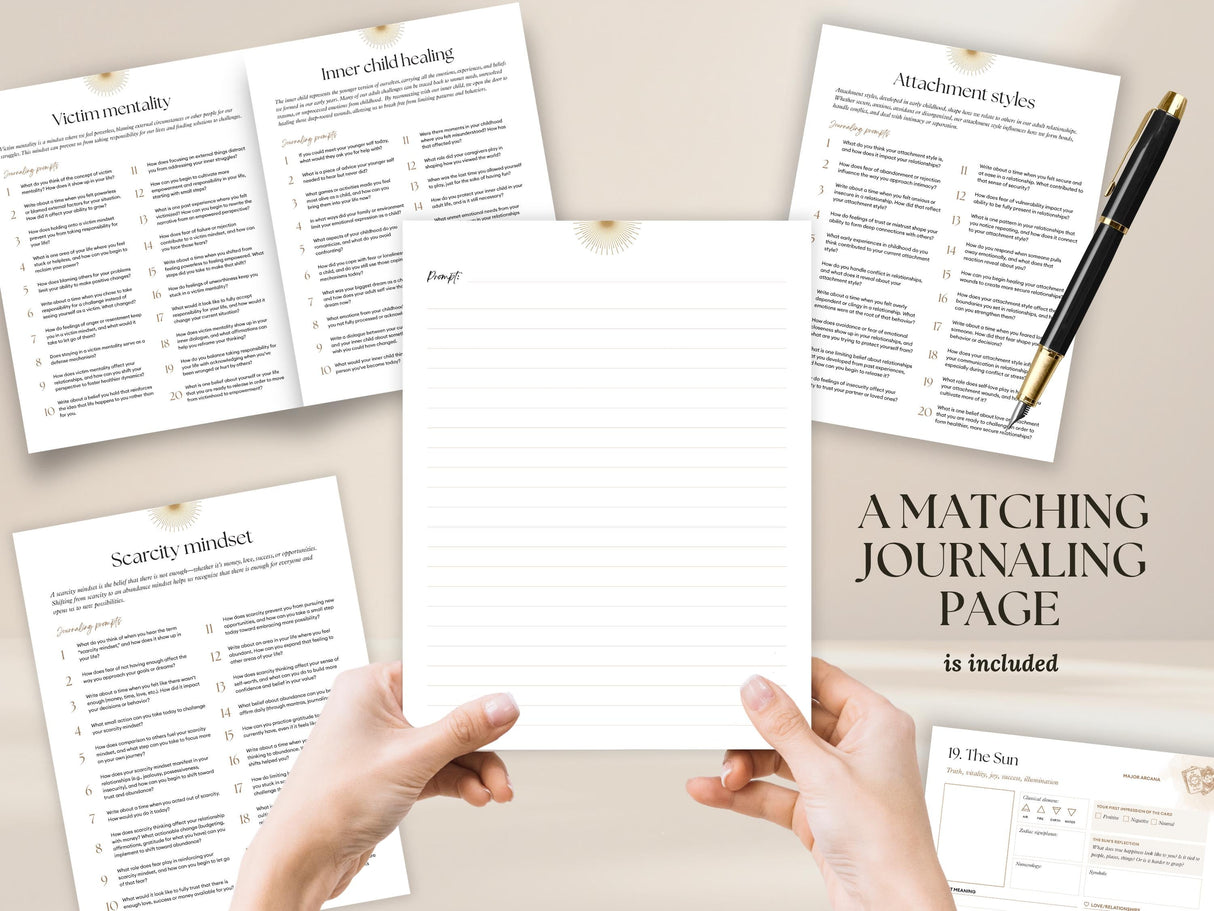 680 Shadow Work Journal Prompts | Inner Child Healing PDF