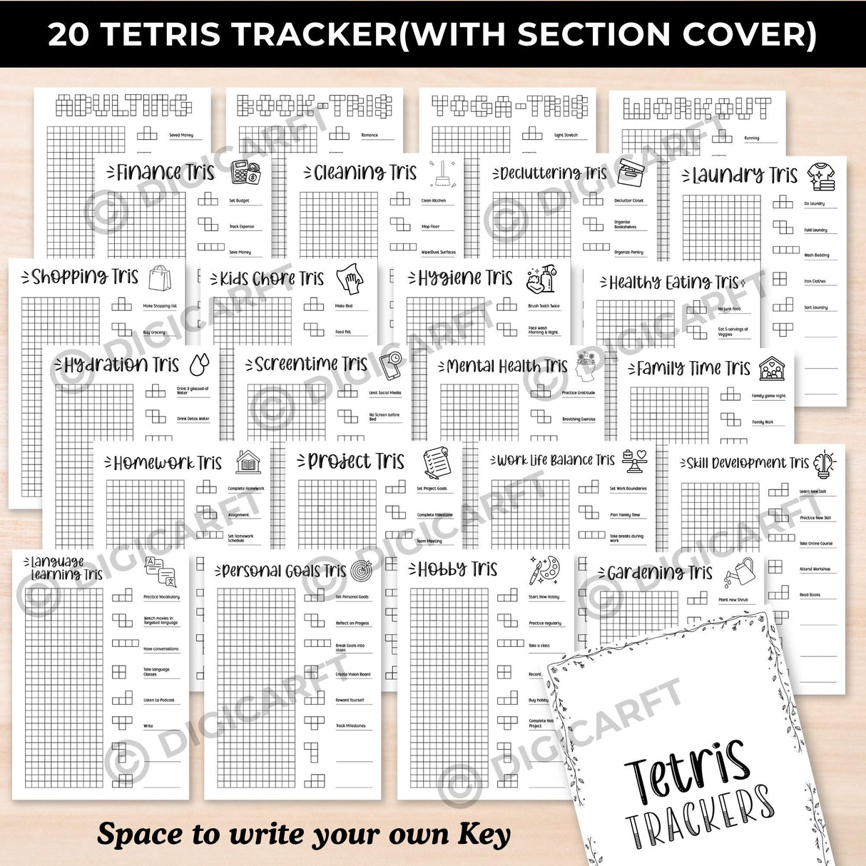 2026 Bullet Journal & Planner Bundle | 360+ Page Printable PDF