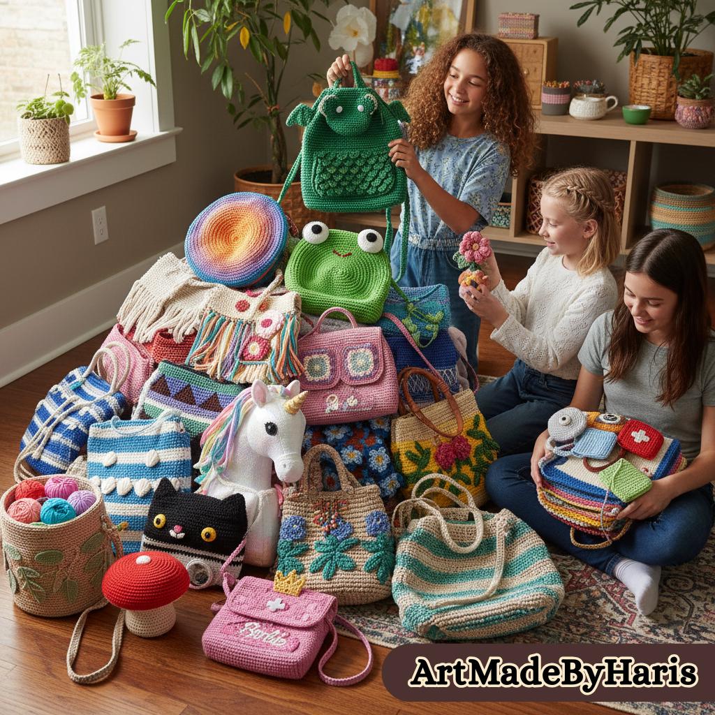 99 Crochet Bag Patterns Bundle | Tote, Purse & Handbag PDF