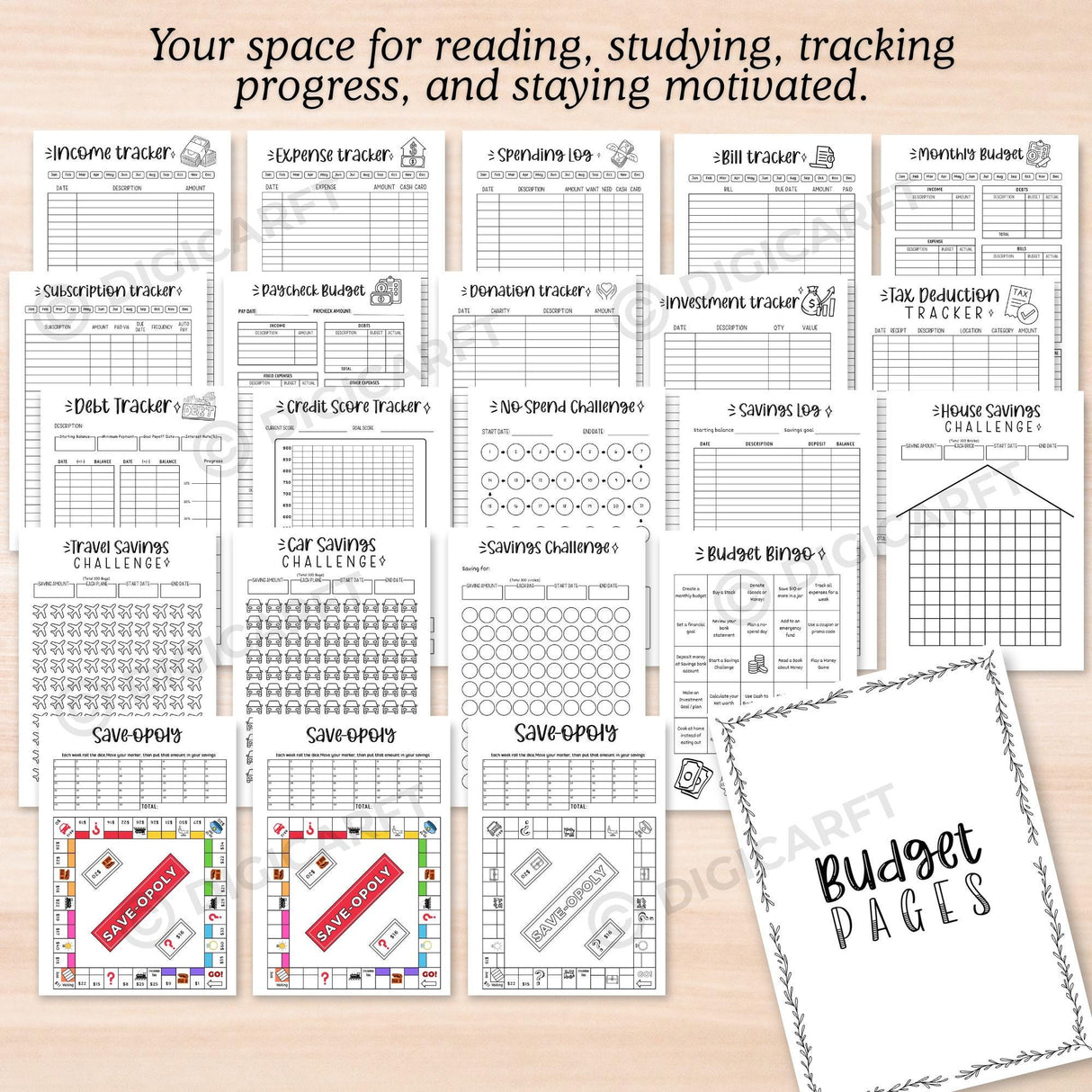 2026 Bullet Journal & Planner Bundle | 360+ Page Printable PDF