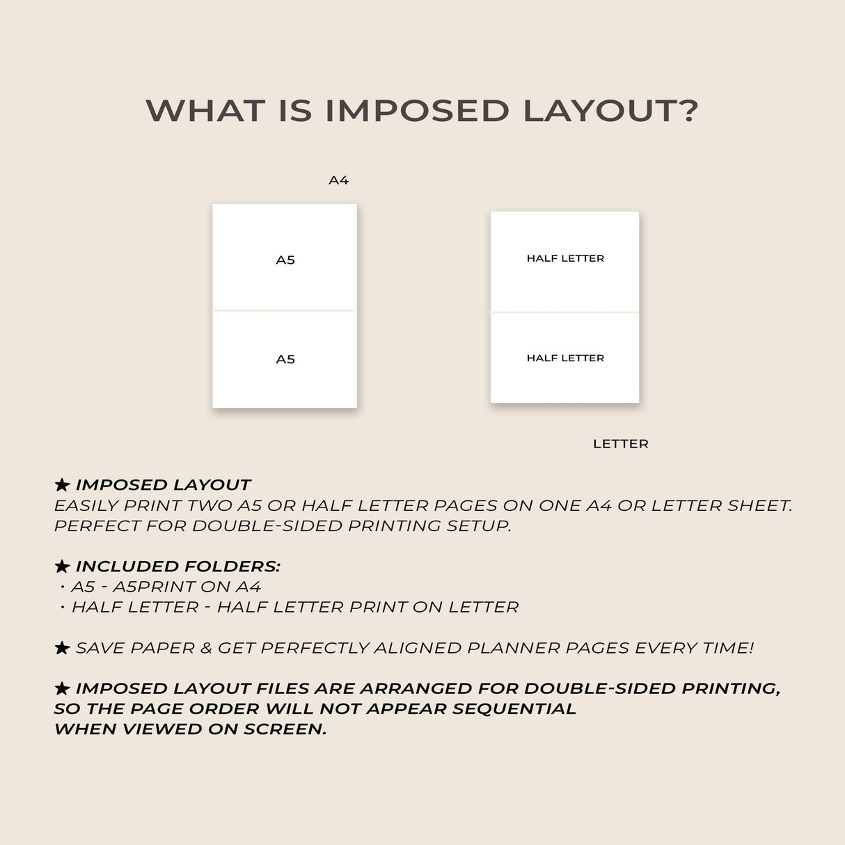 2026 Weekly Planner Printable | Minimalist 2-Page Dated PDF