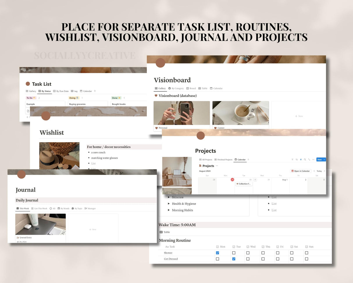 2026 Ultimate Notion Girl Planner | Aesthetic All-In-One Hub