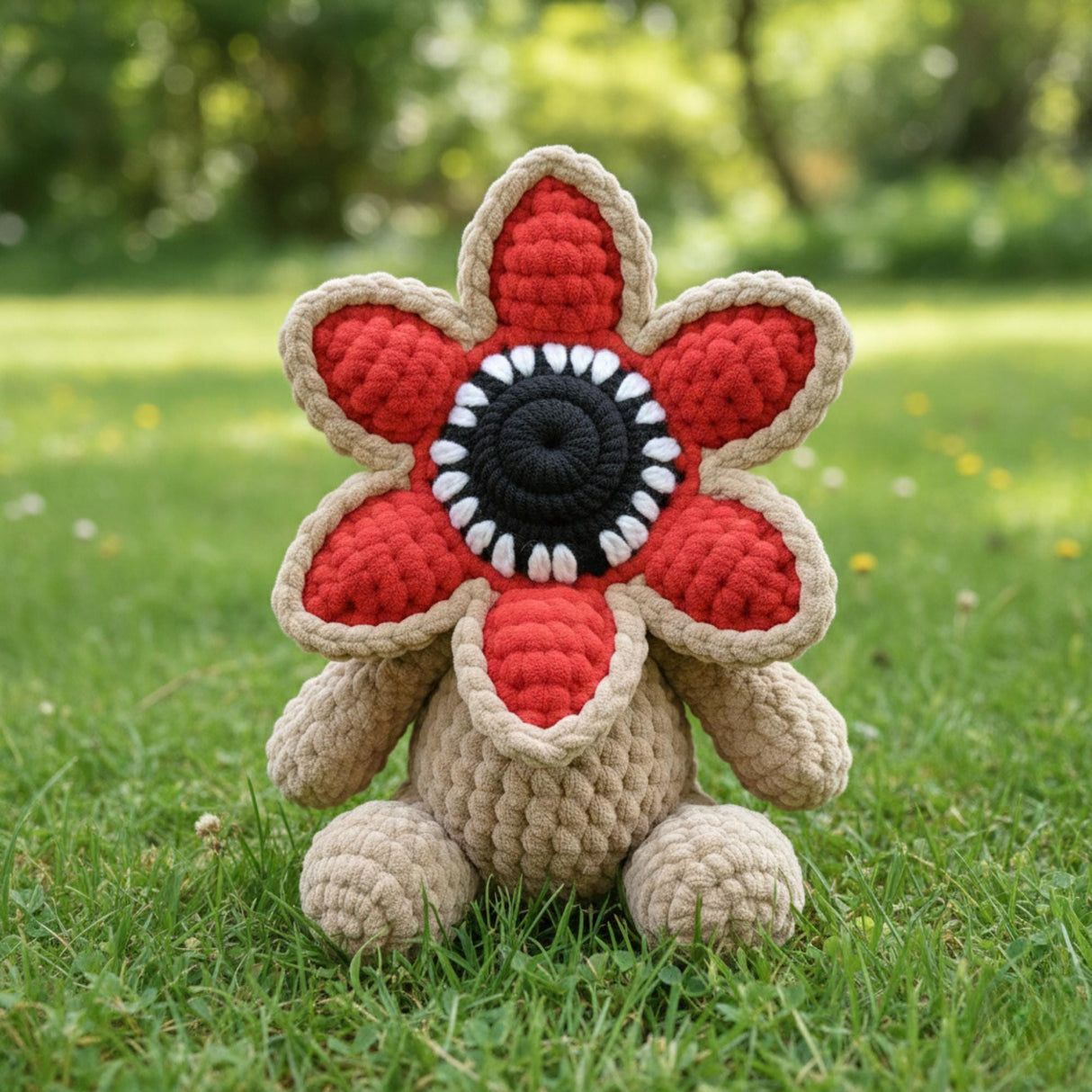 Demogorgon Crochet Pattern | Creepy-Cute Amigurumi PDF
