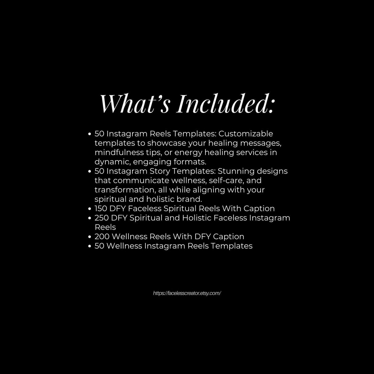 750 Wellness Coach Instagram Templates | Spiritual Reels & MRR