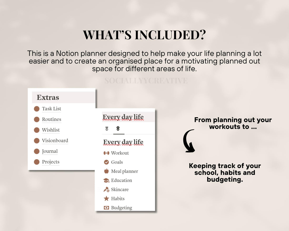 2026 Ultimate Notion Girl Planner | Aesthetic All-In-One Hub