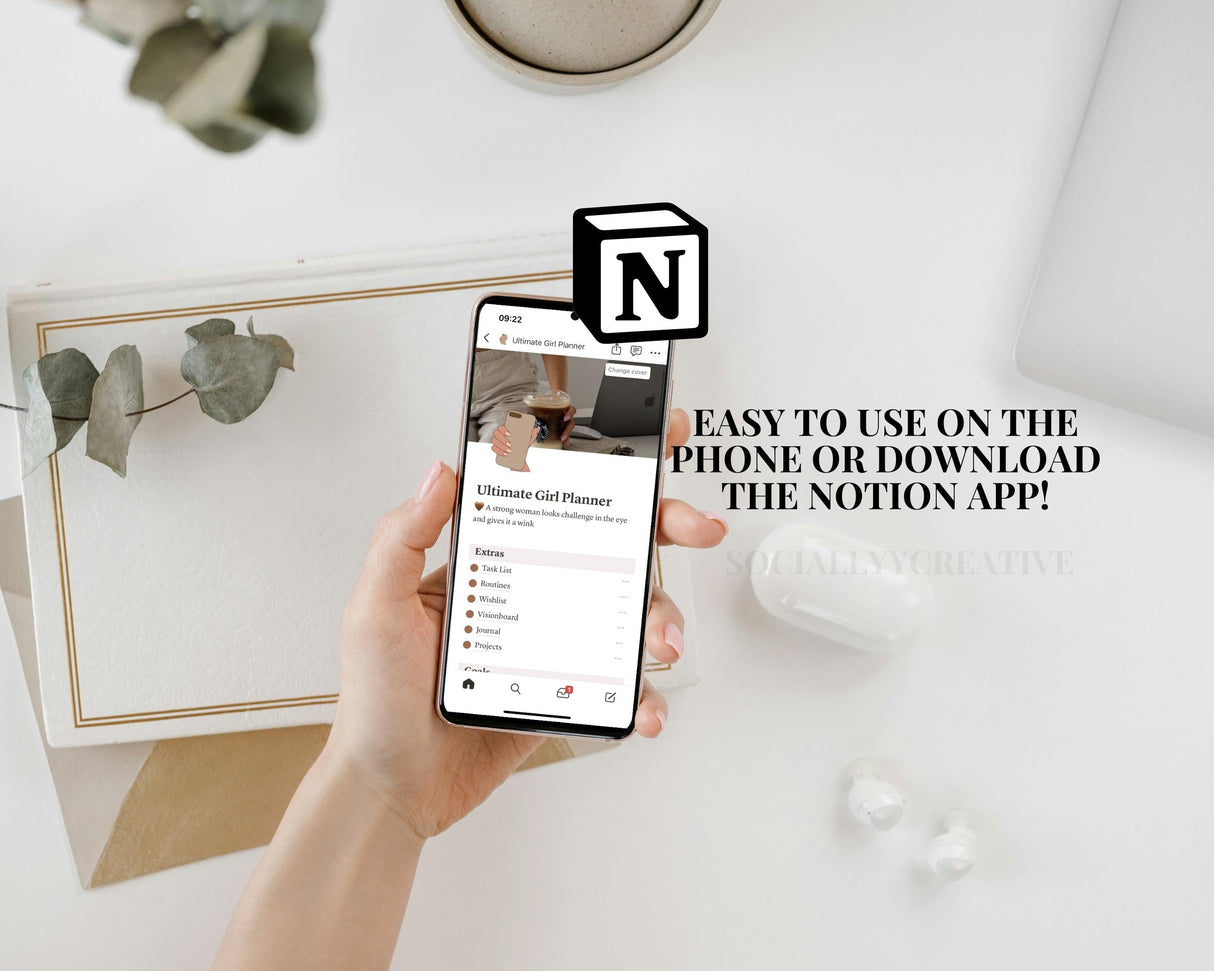 2026 Ultimate Notion Girl Planner | Aesthetic All-In-One Hub