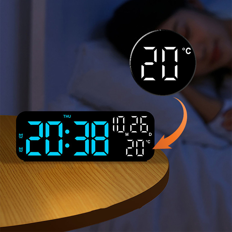 📢📢 50% OFF TODAY ! Modern LED Digital Alarm Clock with Temperature