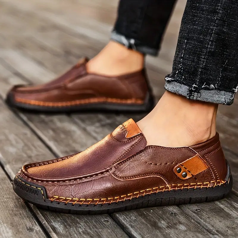 📢📢50% OFF !! ⏰🔥Breathable calfskin🔥Classic comfortable leather shoes for men