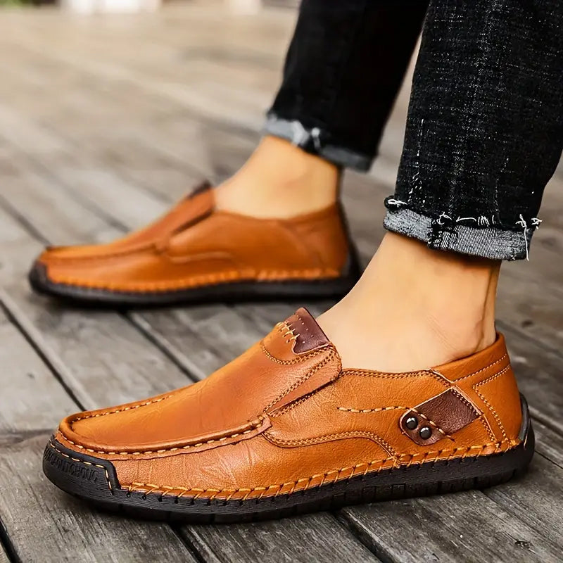 📢📢50% OFF !! ⏰🔥Breathable calfskin🔥Classic comfortable leather shoes for men