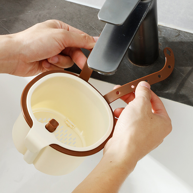 š§½ Strong-Suction & Stable | Sink Drain Basket | Space-Saving Organizer šć55% OFFć