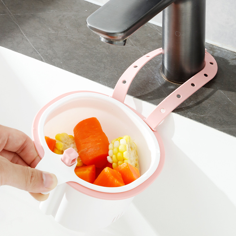š§½ Strong-Suction & Stable | Sink Drain Basket | Space-Saving Organizer šć55% OFFć