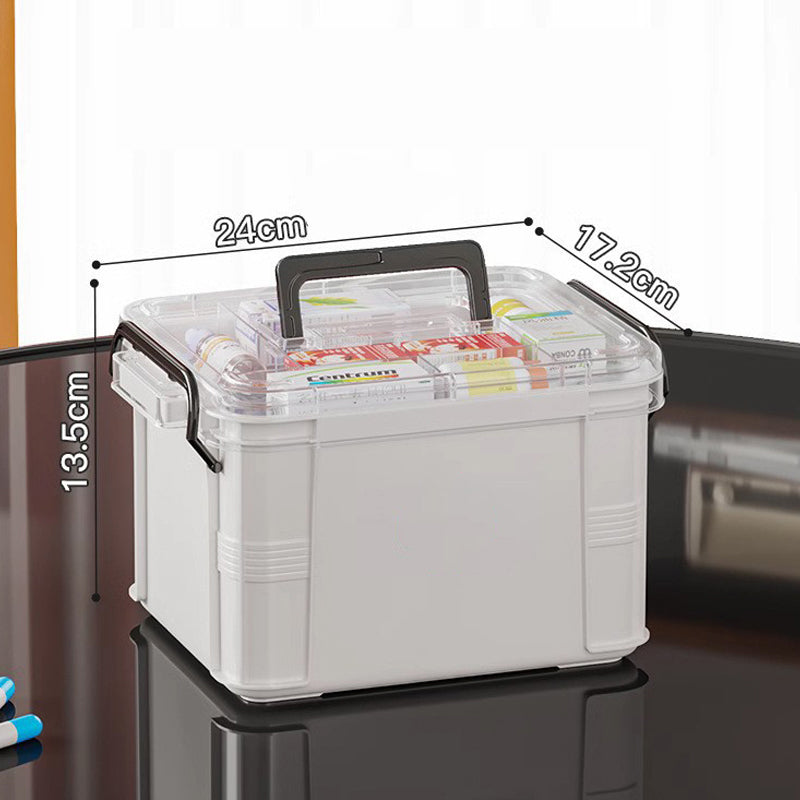 ✈️ Travel-Sized Pharmacy | 2-Layer Portable Medicine Organizer 🧳【50% OFF】