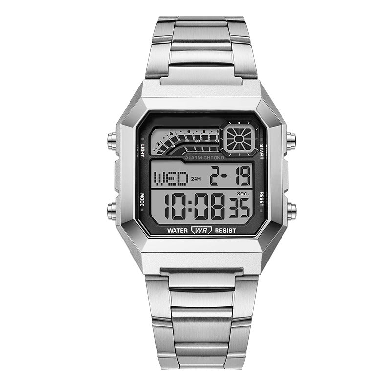🌙 Glow-in-Dark Display | Square Sports Watch for All Genders 🌟【-50%】