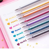 🆕 2026 New Launch | Glitter Gel Pen Set | Smooth Writing for Journals & Crafts ✨【50% OFF】