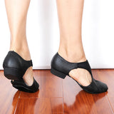 Genuine Leather Stretch Arch Grecian Sandals Jazz Dance Shoes Women Ballet Jazzy Dancing Teacher Sneaker Sandals Excercise Gym