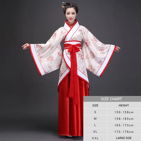 New Woman Stage Dance Dress Chinese Traditional Costumes New Year Adult Tang Suit Performance Hanfu Female Cheongsam