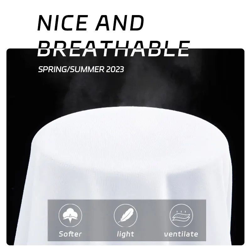 Breathable Men's Tennis T-shirt Fashion Casual Badminton Sportswear Summer Quick Dry Short Sleeve Large Size Male Top Clothing