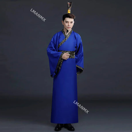 Hanfu National Chinese Dance Costume Men Ancient Cosplay Traditional Chinese Clothing for Women Hanfu Clothes Lady Stage Dress