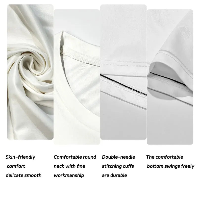 Breathable Men's Tennis T-shirt Fashion Casual Badminton Sportswear Summer Quick Dry Short Sleeve Large Size Male Top Clothing