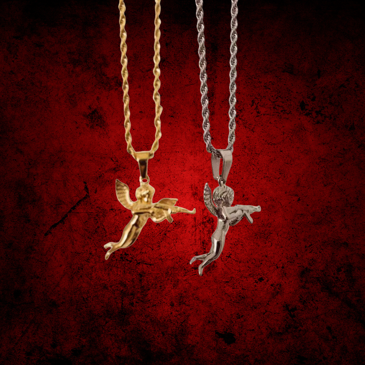 Angelito De Mi Guardia (Waterproof+ Lifetime Guarantee) + 14K Gold Plating