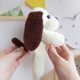 Crochet Dog Pattern PDF | Plush Puppy Amigurumi Tutorial