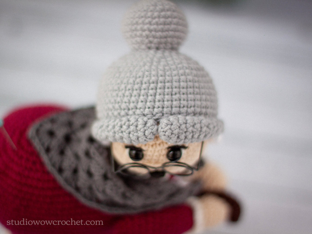 Grandma Pin Cushion Crochet Pattern PDF | Amigurumi Doll