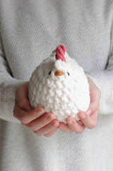 Mabel Chicken Crochet Pattern PDF | Low-Sew Beginner Tutorial