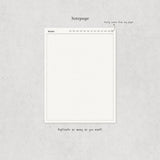 2026 Weekly Monthly Digital Planner | Minimalist Goodnotes PDF