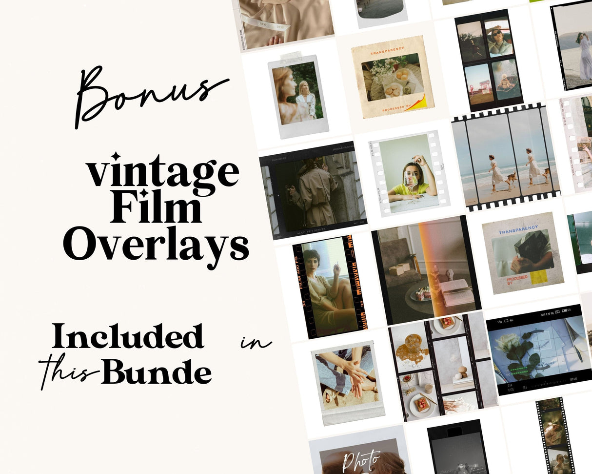 1800 Aesthetic Neutral Instagram Templates | Beige Boho Canva