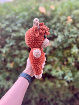 Highland Cow Amigurumi Pattern PDF | Honey the Cow Plushie