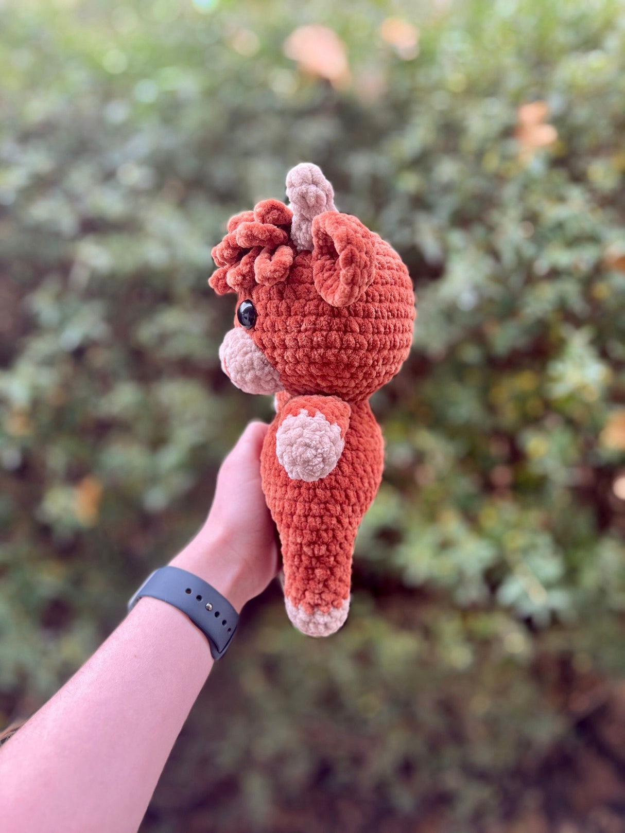 Highland Cow Amigurumi Pattern PDF | Honey the Cow Plushie