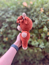 Highland Cow Amigurumi Pattern PDF | Honey the Cow Plushie