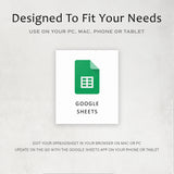 Budget Planner Google Sheets | Monthly Budget Spreadsheet | Beginner Template