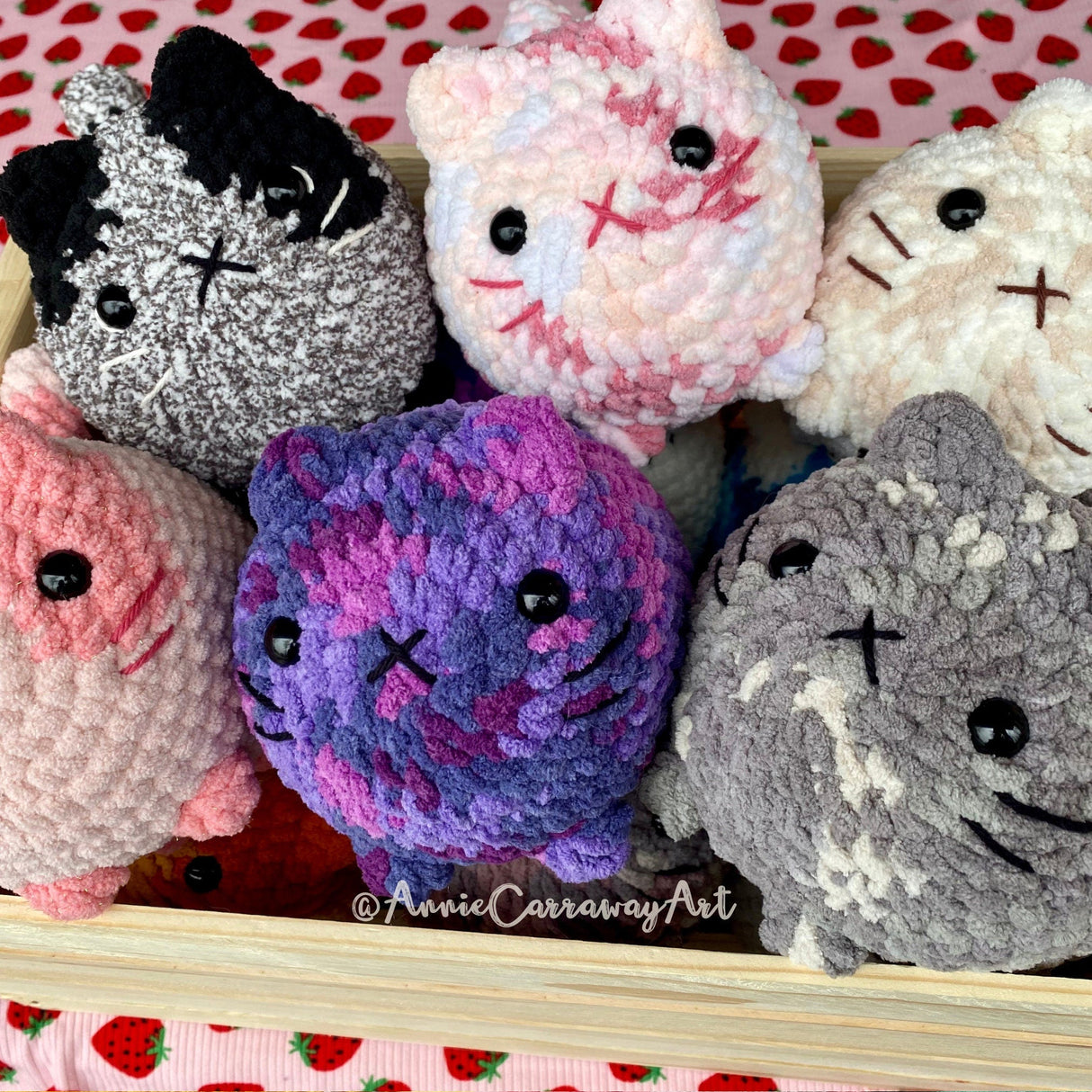 Loaf Cat Crochet Pattern PDF | 2-in-1 Low Sew Plushie Guide