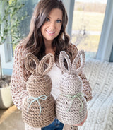Digital PDF Rustic Farmhouse Bunny Pattern | Easter Decor